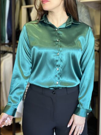 شومیز ساتن ساده