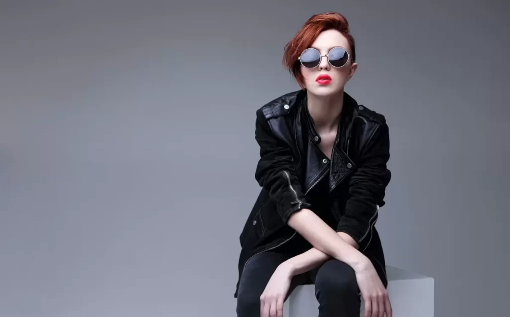 ست چرم و متالیک (Edgy Look)